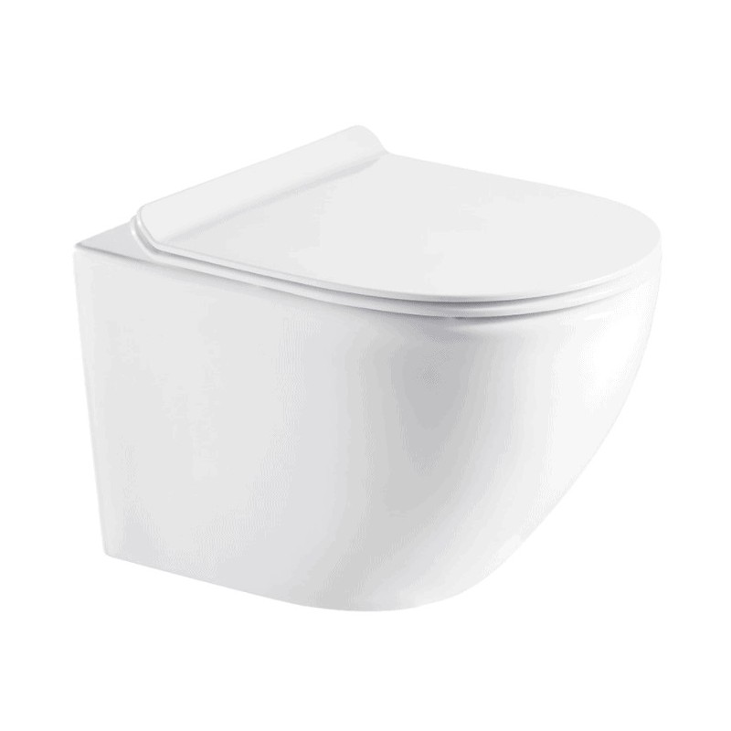 Miska wisząca WC Emporia Nox 1.0 biała + deska wolnoopadająca