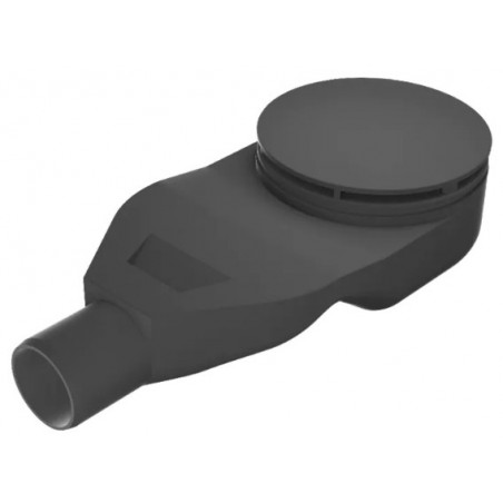 Syfon brodzikowy New Trendy Thino 90 mm czarna pokrywka