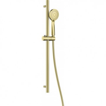 Zestaw prysznicowy 3-funkcyjny z drążkiem Arnika Deante złoto szczotkowane