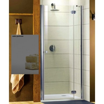 OUTLET Drzwi prysznicowe Radaway Torrenta DWJ 90x185 prawe grafit