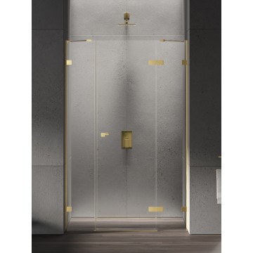 Drzwi prysznicowe New Trendy Eventa Gold Shine prawe czyste