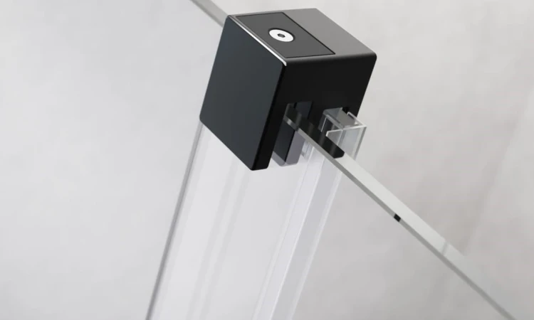 Kabina prysznicowa Furo SL Black Walk-in Radaway prawa