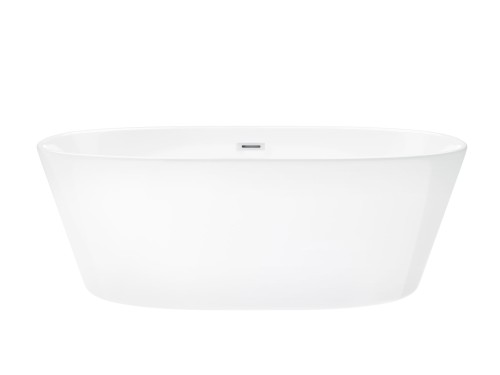 Wanna wolnostojąca corsan e026 salina 160 cm z wykończeniem białym