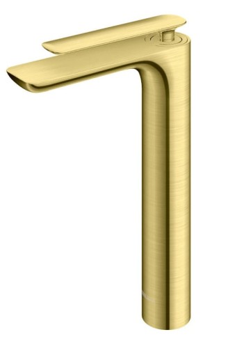 Bateria umywalkowa wysoka Experience Brushed Gold KOHLMAN złoto szczotkowane