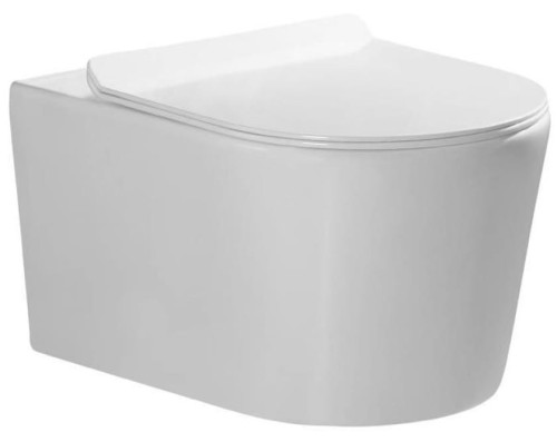 Miska wisząca WC Emporia Nox 2.0 SuperFlush biała + deska slim