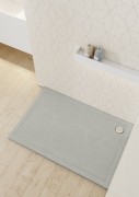 Brodzik prostokątny Sharper Cement Stone 90x120 Schedpol Schedline, szary