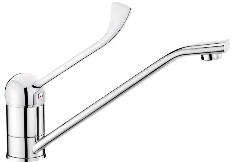 Bateria kuchenna z dźwignią Clinic chrom Corio Deante