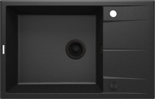 Zlewozmywak granitowy 1-komorowy z ociekaczem Eridan Deante ZQEG11B