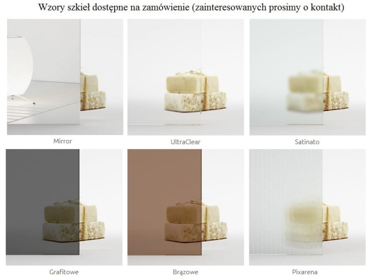 Kabina Radaway Arta DWD+2S 100x75x200 szkło przejrzyste 50L+50R