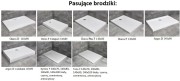 Drzwi prysznicowe Radaway Espera Pro DWJ 140x200 prawe przejrzyste
