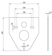 Zestaw WC podtynkowy 6 w 1 Peonia Zero Deante CDEZ6ZPW