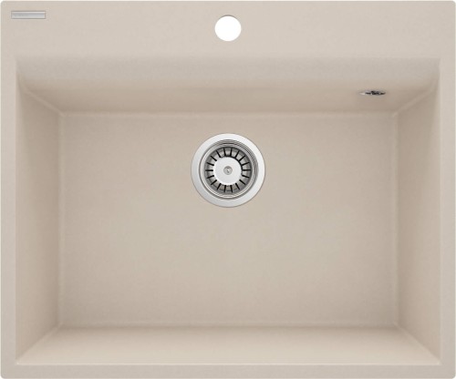 Zlewozmywak granitowy 1-komorowy beżowy Corio Deante