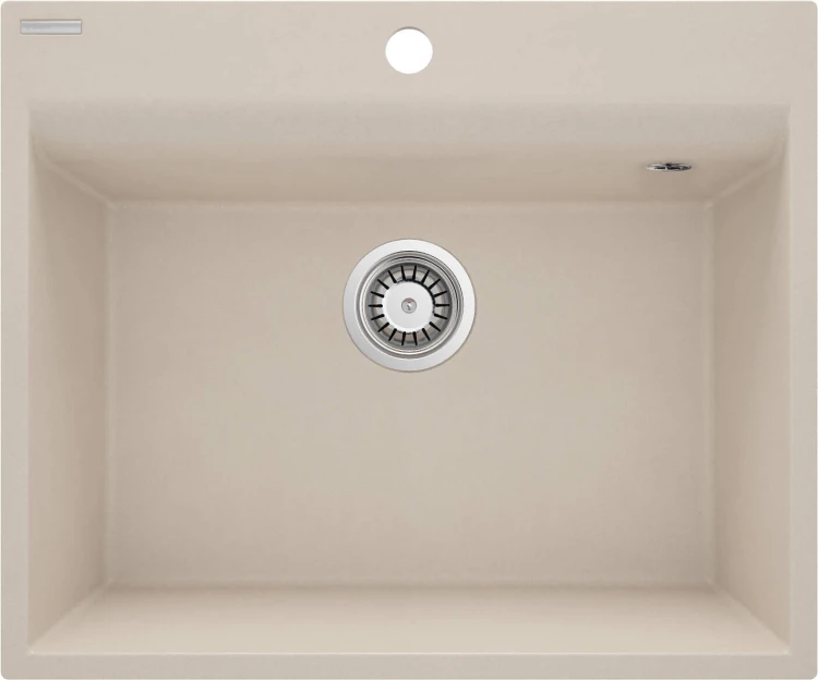 Zlewozmywak granitowy 1-komorowy beżowy Corio Deante