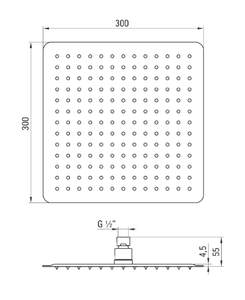 Deante Box Komplet z boxem podtynkowym termostatyczny zaokrąglony Nero
