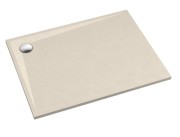 Brodzik prostokątny LIBRA CASHMERE STONE 90x110 Schedpol Schedline, kaszmir