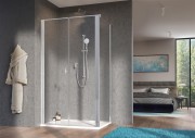 Kabina Radaway Nes DWD+S 100x100x200 szkło przejrzyste