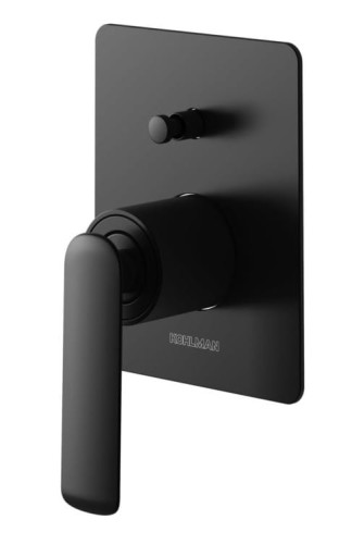 Bateria wannowa podtynkowa Experience Black KOHLMAN QW210EB