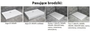 Drzwi prysznicowe Radaway Espera Pro DWJ 160x200 prawe przejrzyste