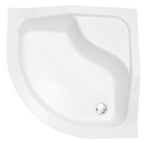 Brodzik półokrągły Besco OLIVER I-PMD 80x80x15