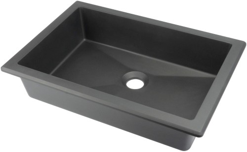 Umywalka granitowa wisząca/stawiana - 500x400 mm