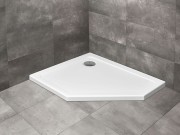 Brodzik pięciokątny Radaway Doros PT E 100x90x5 lewy