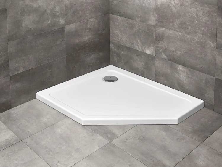 Brodzik pięciokątny Radaway Doros PT E 100x90x5 lewy