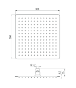 Deante Box Komplet z boxem podtynkowym termostatyczny zaokrąglony