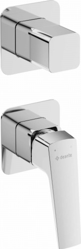 Bateria prysznicowa z przełącznikiem natrysku chrom Blur Deante