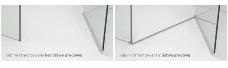 Kabina Radaway Espera KDJ 140x70x200 lewa, szkło przejrzyste
