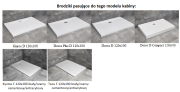Kabina Radaway Espera Pro KDJ 120x100x200 lewa, szkło przejrzyste