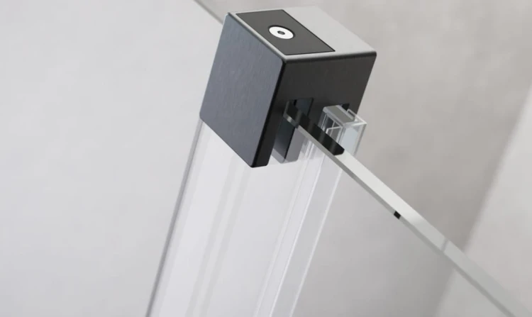 Kabina prysznicowa Furo SL Brushed GunMetal Walk-in Radaway lewa