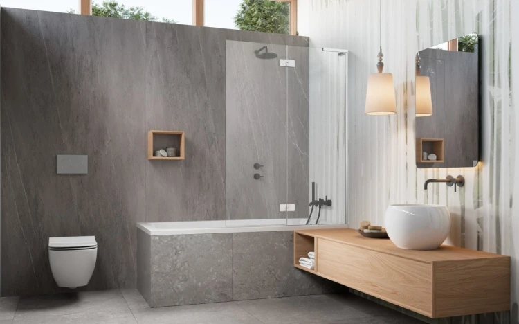 Parawan nawannowy Radaway Essenza 8 SL PND II prawy