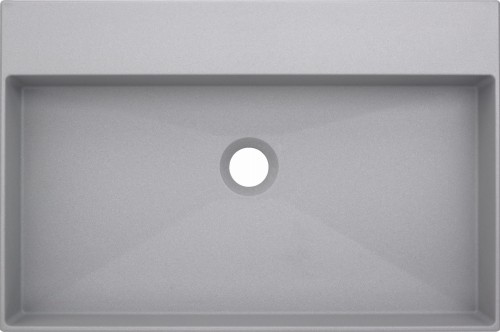 Umywalka stawiana na blacie szara Correo Deante