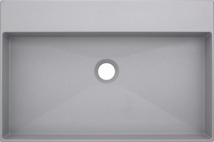 Umywalka stawiana na blacie szara Correo Deante