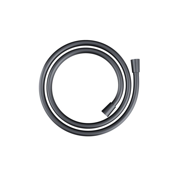 Natryskowa czarna kolumna prysznicowa corsan lugo cmn01mbl