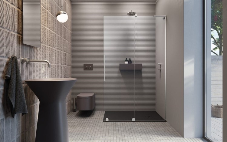 Kabina prysznicowa Furo SL Walk-in Radaway prawa