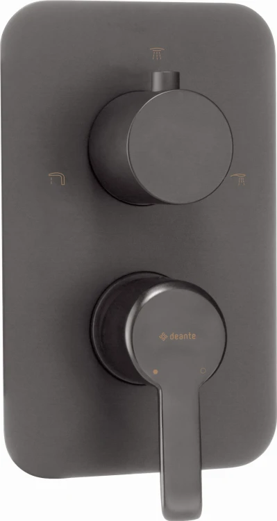 Element zewnętrzny do BOXa mieszaczowego titanium Arnika Deante