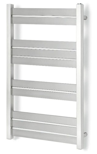 Grzejnik łazienkowy Sunerzha Lacerta 77x50 stal szczotkowana
