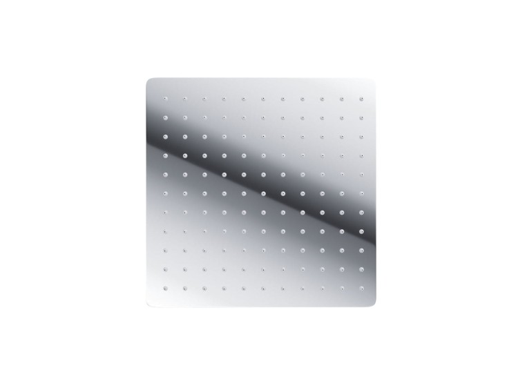 Zestaw prysznicowy corsan cmz049ch chrom z deszczownicą i głowicą termostatyczną