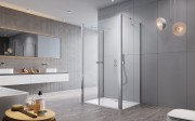 Kabina przyścienna Radaway Eos DWD+2S 110x80x197 szkło przejrzyste