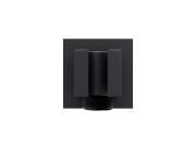 Prysznicowy zestaw podtynkowy corsan z01tbl czarny z termostatem