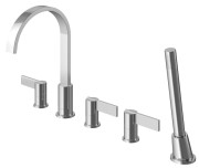 Bateria wannowa 5-otworowa KOHLMAN Dexame QB242D