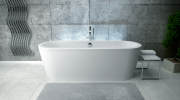 Wanna wolnostojąca Besco VICTORIA 185x83 cm biała