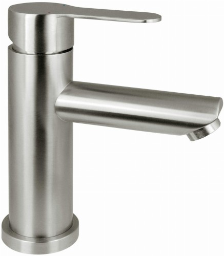 Bateria umywalkowa stojąca Lupo stal Deante