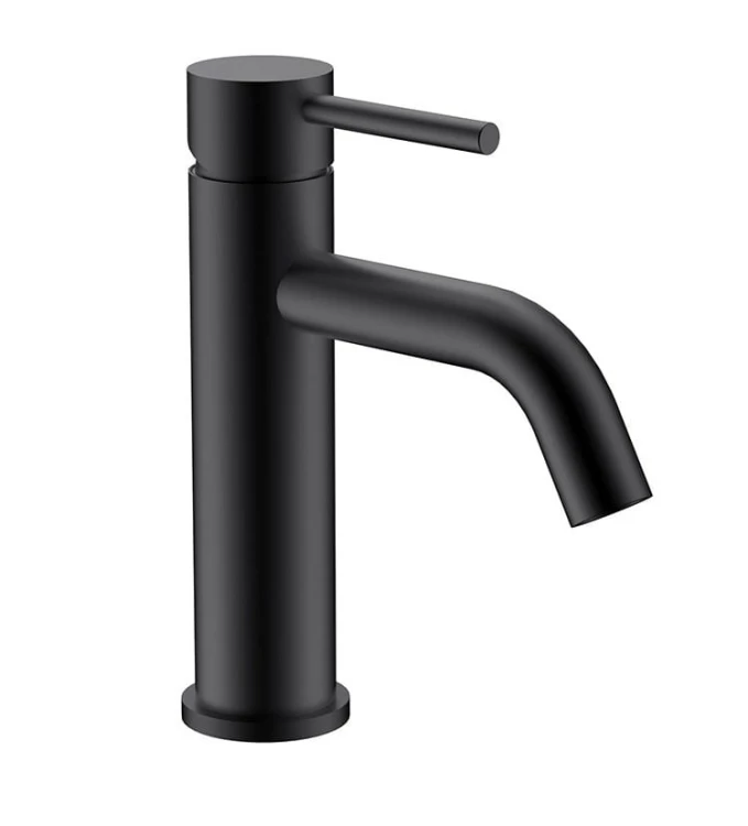 Bateria umywalkowa Besco VEO czarny matt