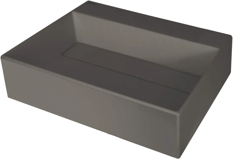 Umywalka granitowa nablatowa 50x40 z maskownicą Correo Deante
