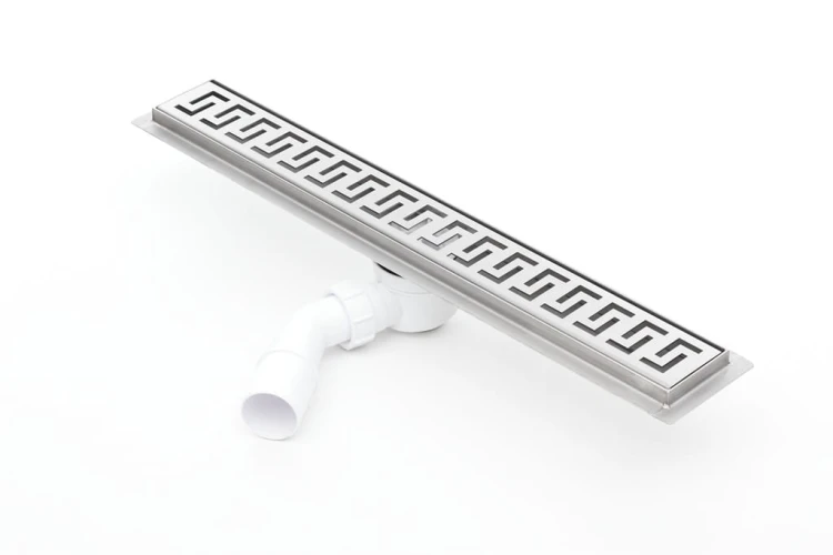 Odpływ liniowy z flanszą Kesmet 60 cm z rusztem Greek