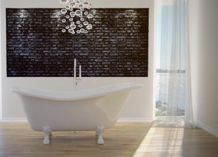 Wanna wolnostojąca Besco OTYLIA 160x77 cm łapy białe