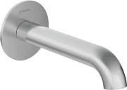 Wylewka wannowa umywalkowa stal szczotkowana Silia Deante