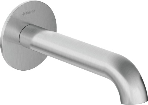 Wylewka wannowa umywalkowa stal szczotkowana Silia Deante